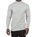 DeepSEA Slim Fit Baklava Desenli Tam Balıkçı Yaka Boğazlı Kazak 2505507
