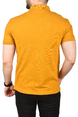 DeepSEA Çizgili Cep Detaylı Armalı Slim Fit Tişört 2403219