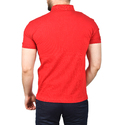 DeepSEA Çizgili Cep Detaylı Armalı Slim Fit Tişört 2403219