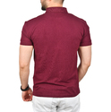 DeepSEA Çizgili Cep Detaylı Armalı Slim Fit Tişört 2403219