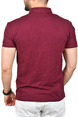DeepSEA Çizgili Cep Detaylı Armalı Slim Fit Tişört 2403219