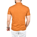 DeepSEA Çizgili Cep Detaylı Armalı Slim Fit Tişört 2403219