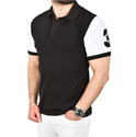 DeepSEA Slim Fit Dar Kesim Pamuklu Pike Kumaş Polo Yaka Tişört Nefes Alan Kıvrılmaz Polo Yaka Tişört 2503020