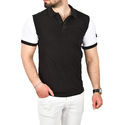 DeepSEA Slim Fit Dar Kesim Pamuklu Pike Kumaş Polo Yaka Tişört Nefes Alan Kıvrılmaz Polo Yaka Tişört 2503020