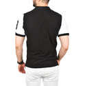 DeepSEA Slim Fit Dar Kesim Pamuklu Pike Kumaş Polo Yaka Tişört Nefes Alan Kıvrılmaz Polo Yaka Tişört 2503020