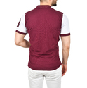 DeepSEA Slim Fit Dar Kesim Pamuklu Pike Kumaş Polo Yaka Tişört Nefes Alan Kıvrılmaz Polo Yaka Tişört 2503020