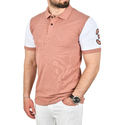DeepSEA Slim Fit Dar Kesim Pamuklu Pike Kumaş Polo Yaka Tişört Nefes Alan Kıvrılmaz Polo Yaka Tişört 2503020