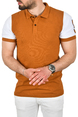 DeepSEA Slim Fit Dar Kesim Pamuklu Pike Kumaş Polo Yaka Tişört Nefes Alan Kıvrılmaz Polo Yaka Tişört 2503020