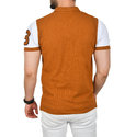 DeepSEA Slim Fit Dar Kesim Pamuklu Pike Kumaş Polo Yaka Tişört Nefes Alan Kıvrılmaz Polo Yaka Tişört 2503020