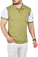 DeepSEA Slim Fit Dar Kesim Pamuklu Pike Kumaş Polo Yaka Tişört Nefes Alan Kıvrılmaz Polo Yaka Tişört 2503020