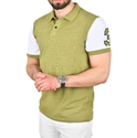 DeepSEA Slim Fit Dar Kesim Pamuklu Pike Kumaş Polo Yaka Tişört Nefes Alan Kıvrılmaz Polo Yaka Tişört 2503020