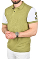 DeepSEA Slim Fit Dar Kesim Pamuklu Pike Kumaş Polo Yaka Tişört Nefes Alan Kıvrılmaz Polo Yaka Tişört 2503020
