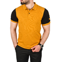 DeepSEA Slim Fit Dar Kesim Pamuklu Pike Kumaş Polo Yaka Tişört Nefes Alan Kıvrılmaz Polo Yaka Tişört 2503020