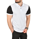 DeepSEA Slim Fit Dar Kesim Pamuklu Pike Kumaş Polo Yaka Tişört Nefes Alan Kıvrılmaz Polo Yaka Tişört 2503020