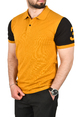 DeepSEA Slim Fit Dar Kesim Pamuklu Pike Kumaş Polo Yaka Tişört Nefes Alan Kıvrılmaz Polo Yaka Tişört 2503020