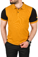 DeepSEA Slim Fit Dar Kesim Pamuklu Pike Kumaş Polo Yaka Tişört Nefes Alan Kıvrılmaz Polo Yaka Tişört 2503020