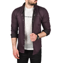 DeepSEA Slim Fit Kolay Ütülenebilir Pamuklu Spor Gömlek Likralı Kot Gömlek 2502505
