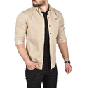 DeepSEA Slim Fit Kolay Ütülenebilir Pamuklu Spor Gömlek Likralı Kot Gömlek 2502505