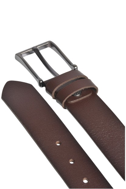 DeepSEA Çift Taraflı Hakiki Deri Spor Kemer Dönen Tokalı 4 cm  Orjinal Deri Kemer 2502630