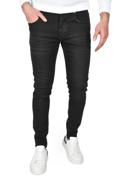 DeepSEA Yeni Sezon Taşlanmış Slim Fit Likralı Kot Pantolon Jean 2505178