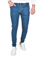 DeepSEA Yeni Sezon Taşlanmış Slim Fit Likralı Kot Pantolon Jean 2505178