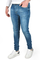 DeepSEA Yeni Sezon Taşlanmış Slim Fit Likralı Kot Pantolon Jean 2505178