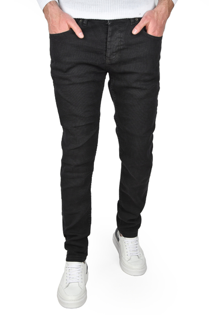 DeepSEA Yeni Sezon Taşlanmış Slim Fit Likralı Kot Pantolon Jean 2505178