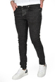 DeepSEA Yeni Sezon Taşlanmış Slim Fit Likralı Kot Pantolon Jean 2505178