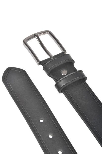DeepSEA 4 cm Desenli Klasik Suni Deri Kemer 2402626