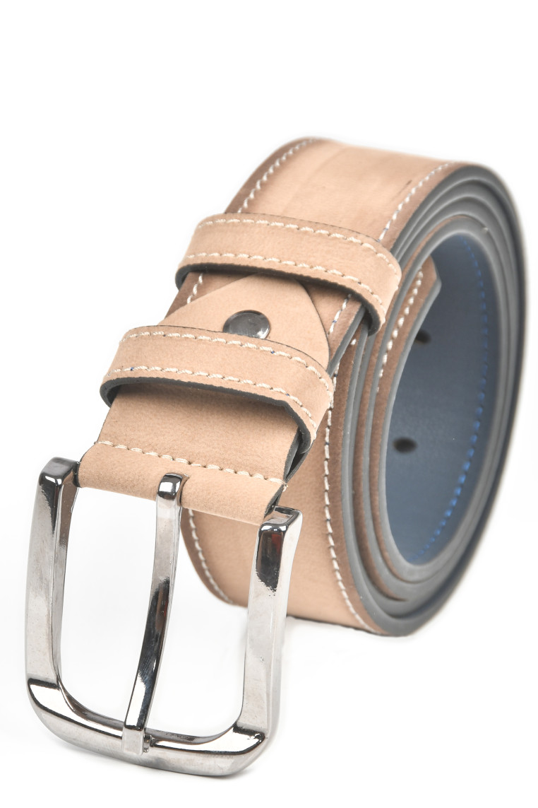 DeepSEA 4 cm Desenli Klasik Suni Deri Kemer 2402626