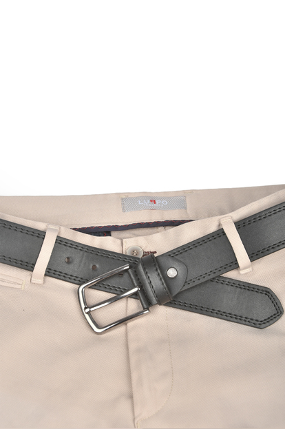 DeepSEA 4 cm Desenli Klasik Suni Deri Kemer 2402626