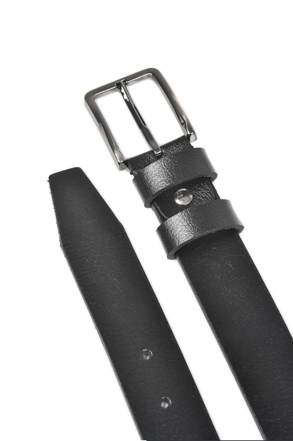 DeepSEA Çift Taraflı Hakiki Deri Spor Kemer Dönen Tokalı 4 cm  Orjinal Deri Kemer 2502630