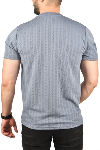 DeepSEA Dar Kesim Pamuklu Polo Yaka Tişört Slim Fit Nefes Alan Kıvrılmaz Polo Yaka Tişört 2503022