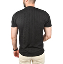 DeepSEA Dar Kesim Pamuklu Polo Yaka Tişört Slim Fit Nefes Alan Kıvrılmaz Polo Yaka Tişört 2503022