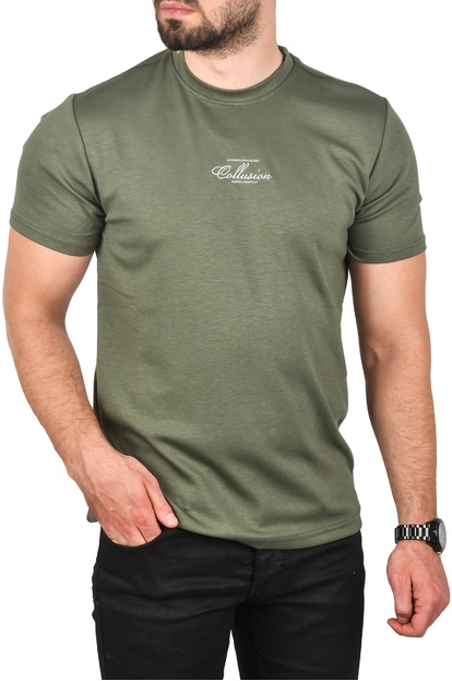DeepSEA Dar Kesim Pamuklu Polo Yaka Tişört Slim Fit Nefes Alan Kıvrılmaz Polo Yaka Tişört 2503022
