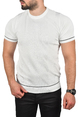 DeepSEA Dar Kesim Pamuklu Polo Yaka Tişört Slim Fit Nefes Alan Kıvrılmaz Polo Yaka Tişört 2503022