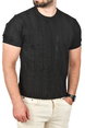 DeepSEA Dar Kesim Pamuklu Tişört Slim Fit Nefes Alan Bisiklet Yaka Triko Tişört 2504347