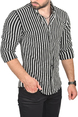 DeepSEA Slim Fit Pamuklu Likralı Kısa Kol Gömlek Kolay Ütülenebilir Çıt Çıtlı Cepli Spor Gömlek 2400253