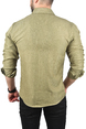 DeepSEA Slim Fit Dar Kesim Spor Gömlek Likralı Pamuklu Kot Gömlek 2300419