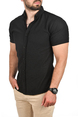 DeepSEA Slim Fit Dar Kesim Spor Gömlek Likralı Pamuklu Kot Gömlek 2300419