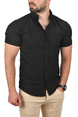 DeepSEA Slim Fit Dar Kesim Spor Gömlek Likralı Pamuklu Kot Gömlek 2300419