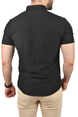 DeepSEA Slim Fit Dar Kesim Spor Gömlek Likralı Pamuklu Kot Gömlek 2300419