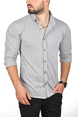 DeepSEA Slim Fit Dar Kesim Keten Gömlek Pamuklu Spor Gömlek 2501305