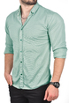 DeepSEA Slim Fit Dar Kesim Keten Gömlek Pamuklu Spor Gömlek 2501305