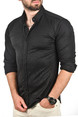 DeepSEA Slim Fit Dar Kesim Keten Gömlek Pamuklu Spor Gömlek 2501305