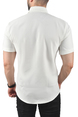DeepSEA Slim Fit Likralı Spor Gömlek Dar Kesim Kısa Kol Gömlek 2501315