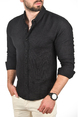 DeepSEA Slim Fit Dar Kesim Pamuklu Spor Gömlek Jakar Kumaş Likralı Gömlek 2500552