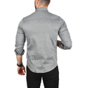DeepSEA Slim Fit Kolay Ütülenebilir Pamuklu Spor Gömlek Likralı Kot Gömlek 2502505