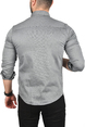DeepSEA Slim Fit Kolay Ütülenebilir Pamuklu Spor Gömlek Likralı Kot Gömlek 2502505