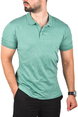 DeepSEA Slim Fit Nefes Alan Pamuklu Polo Yaka Tişört Dar Kesim Örme Kumaş Tişört 2501207